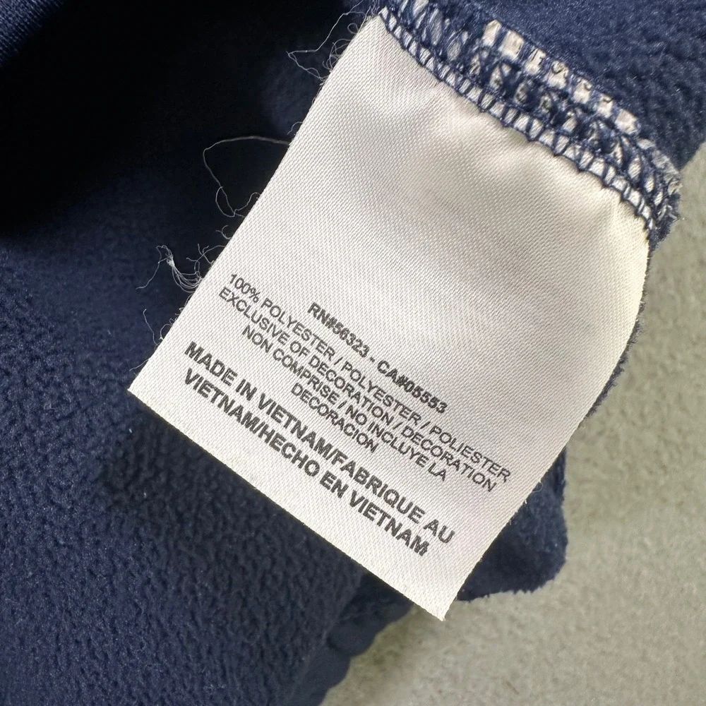 Nike Golf Therma-FIT 1/4 Zip Pullover Blue Navy Scioto Reserve 335838-493 XL